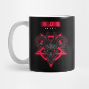 Welcome in Hell Mug